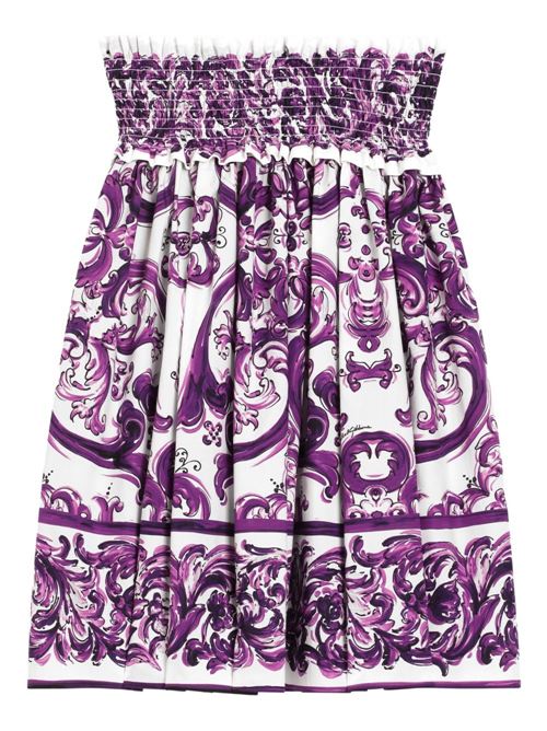 Gonna bambina maioliche Dolce & Gabbana Kids | L55I64FI5JGH15DQ